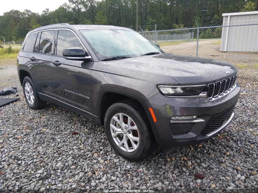 2022 Jeep Grand cherokee VIN 1C4RJHBG8N8541139 IAAI salvage auction — WATER/FLOOD, Salvage Title, sold $6,000 on 2026-08-02 (photo 1)