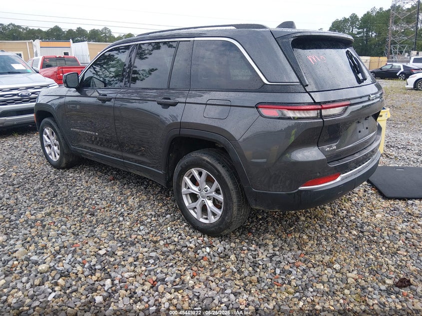 2022 Jeep Grand cherokee VIN 1C4RJHBG8N8541139 IAAI salvage auction — WATER/FLOOD, Salvage Title, sold $6,000 on 2026-08-02 (photo 3)