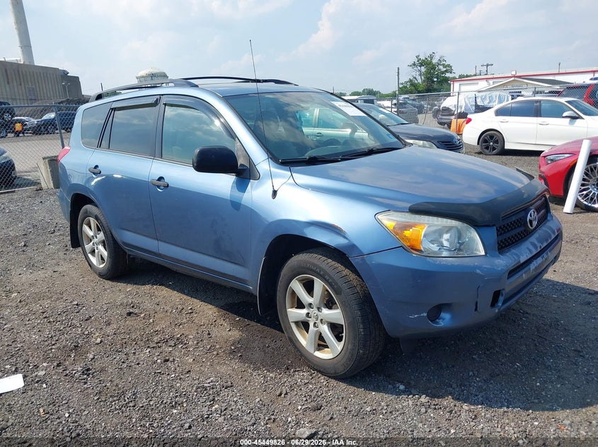 2007 Toyota Rav4 VIN JTMBD33V976050635 IAAI salvage auction — NORMAL WEAR, Clear (New Jersey), sold $900 on 2026-07-13 (photo 1)