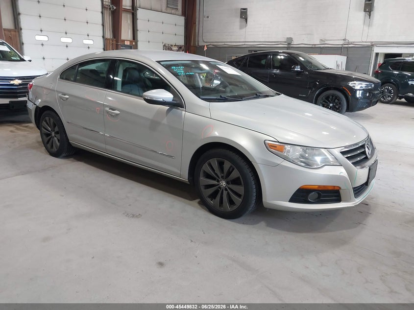 2009 Volkswagen Cc VIN WVWML93C19E542338 IAAI salvage auction — REAR END, Mv-907A (New York), sold $400 on 2026-08-19 (photo 1)