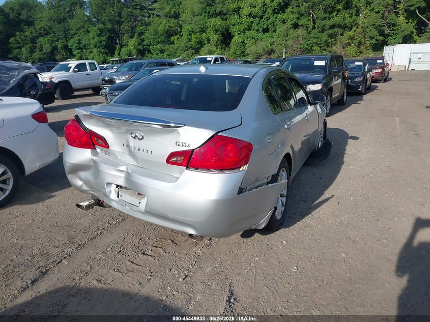 2008 Infiniti G35 VIN JNKBV61F78M269681 IAAI salvage auction — REAR END, Clear (Massachusetts), sold $400 on 2026-07-14 (photo 4)