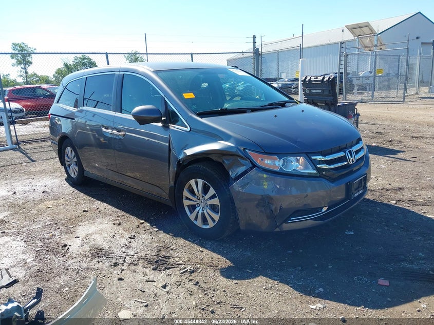 2014 Honda Odyssey VIN 5FNRL5H44EB075618 IAAI salvage auction — SIDE, Salvage (Ohio), sold $4,450 on 2026-07-10 (photo 1)