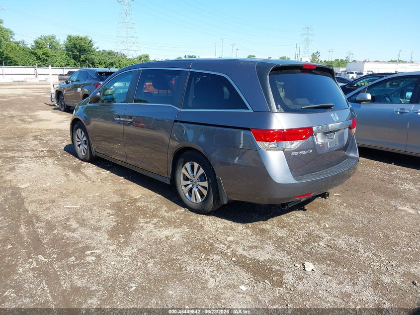 2014 Honda Odyssey VIN 5FNRL5H44EB075618 IAAI salvage auction — SIDE, Salvage (Ohio), sold $4,450 on 2026-07-10 (photo 3)
