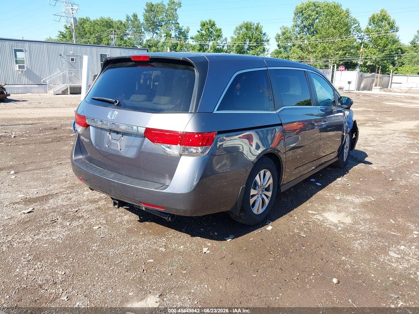 2014 Honda Odyssey VIN 5FNRL5H44EB075618 IAAI salvage auction — SIDE, Salvage (Ohio), sold $4,450 on 2026-07-10 (photo 4)
