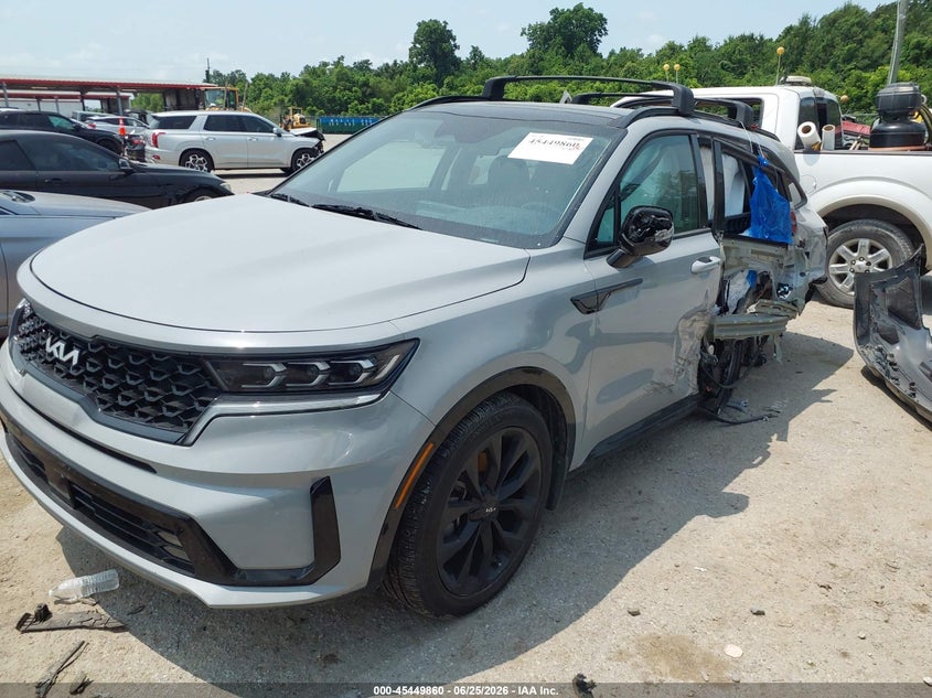 2022 Kia Sorento VIN 5XYRK4LF6NG150737 IAAI salvage auction — REAR END, Salvage (Louisiana), sold $4,600 on 2026-07-31 (photo 2)
