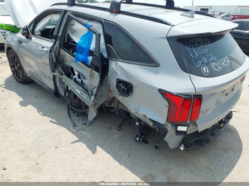 2022 Kia Sorento VIN 5XYRK4LF6NG150737 IAAI salvage auction — REAR END, Salvage (Louisiana), sold $4,600 on 2026-07-31 (photo 6)