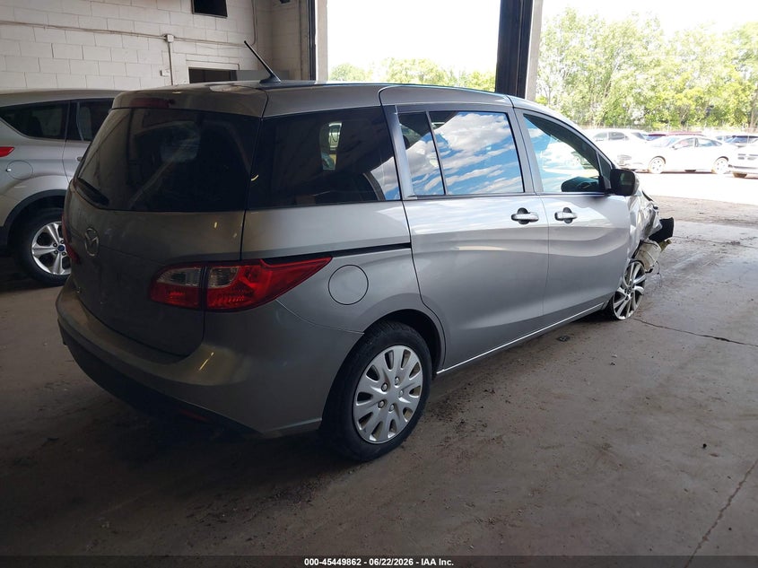 2015 Mazda 5 VIN JM1CW2BL8F0181727 IAAI salvage auction — NORMAL WEAR, Clear (Minnesota), sold $675 on 2026-07-08 (photo 4)