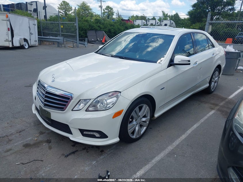 2011 Mercedes-benz E-class VIN WDDHF2EB9BA471316 IAAI salvage auction — NORMAL WEAR, Clear (South Carolina), sold $475 on 2026-07-29 (photo 2)