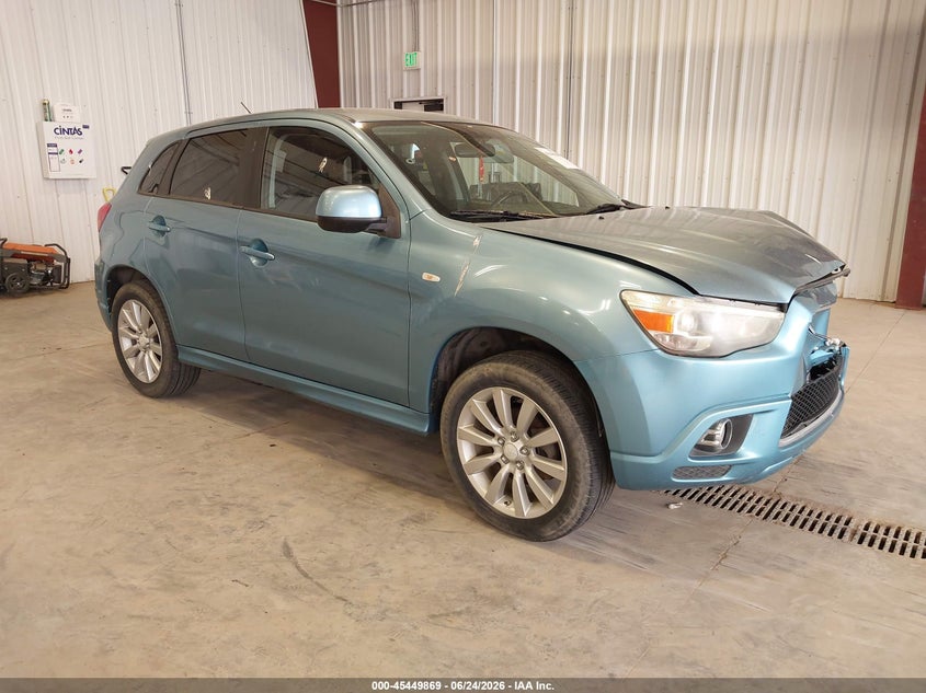 2011 Mitsubishi Outlander sport VIN JA4AR4AU4BZ001941 IAAI salvage auction — NORMAL WEAR, Clear (Utah), sold $300 on 2026-07-29 (photo 1)