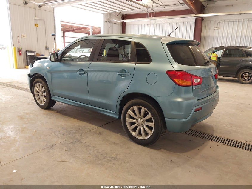2011 Mitsubishi Outlander sport VIN JA4AR4AU4BZ001941 IAAI salvage auction — NORMAL WEAR, Clear (Utah), sold $300 on 2026-07-29 (photo 3)