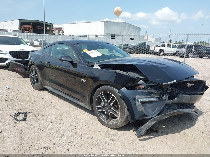 2022 Ford Mustang VIN 1FA6P8CF5N5133292 — IAAI salvage auction photo