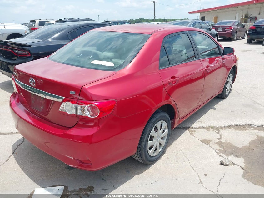2011 Toyota Corolla VIN JTDBU4EE5BJ100276 IAAI salvage auction — NORMAL WEAR, Original (Texas), sold $2,550 on 2026-07-06 (photo 4)
