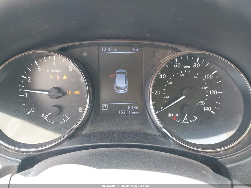 2017 Nissan Rogue VIN JN1BJ1CP0HW030549 IAAI salvage auction — NORMAL WEAR, Original (Texas), sold $2,525 on 2026-07-30 (photo 7)