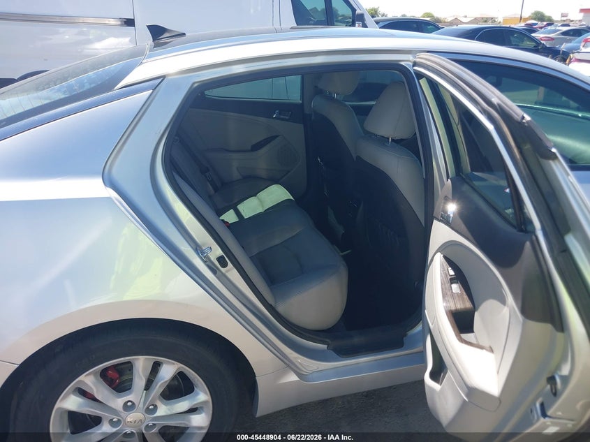 2013 Kia Optima VIN 5XXGN4A74DG151558 IAAI salvage auction — LEFT FRONT, Salvage (Arizona), sold $1,100 on 2026-07-15 (photo 8)