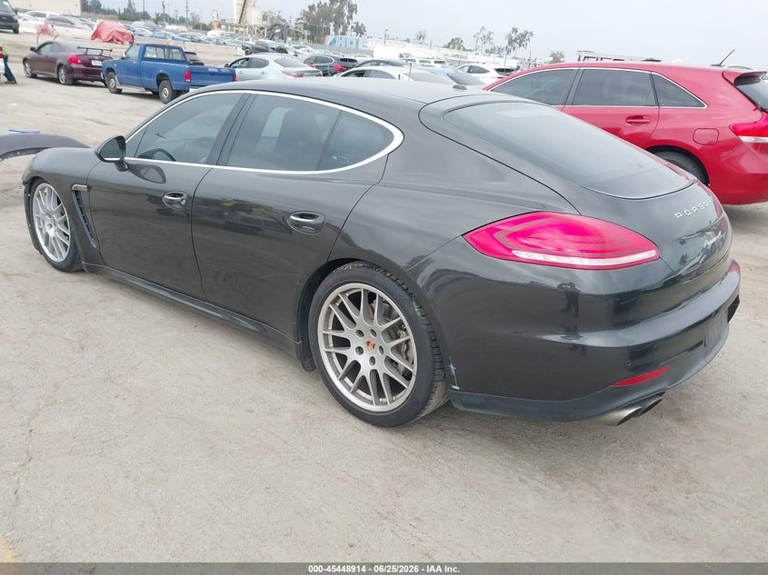 2014 Porsche Panamera VIN WP0AB2A71EL055598 IAAI salvage auction — FRONT END, Salvage (California), sold $6,000 on 2026-08-02 (photo 3)