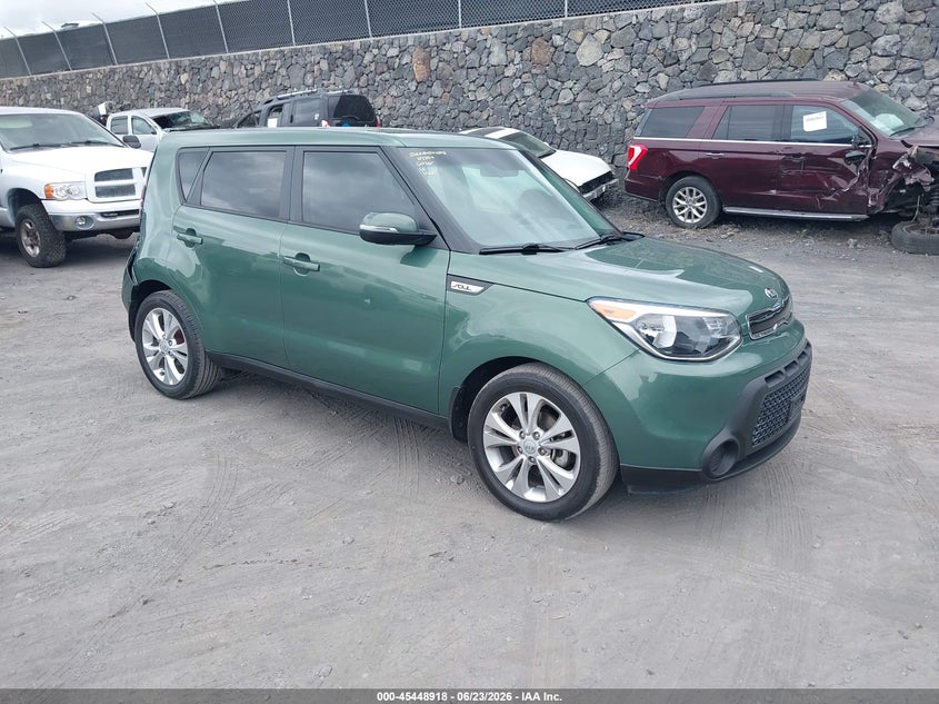 2014 Kia Soul VIN KNDJP3A59E7055198 IAAI salvage auction — REAR END, Salvage (Hawaii), sold $975 on 2026-07-21 (photo 1)