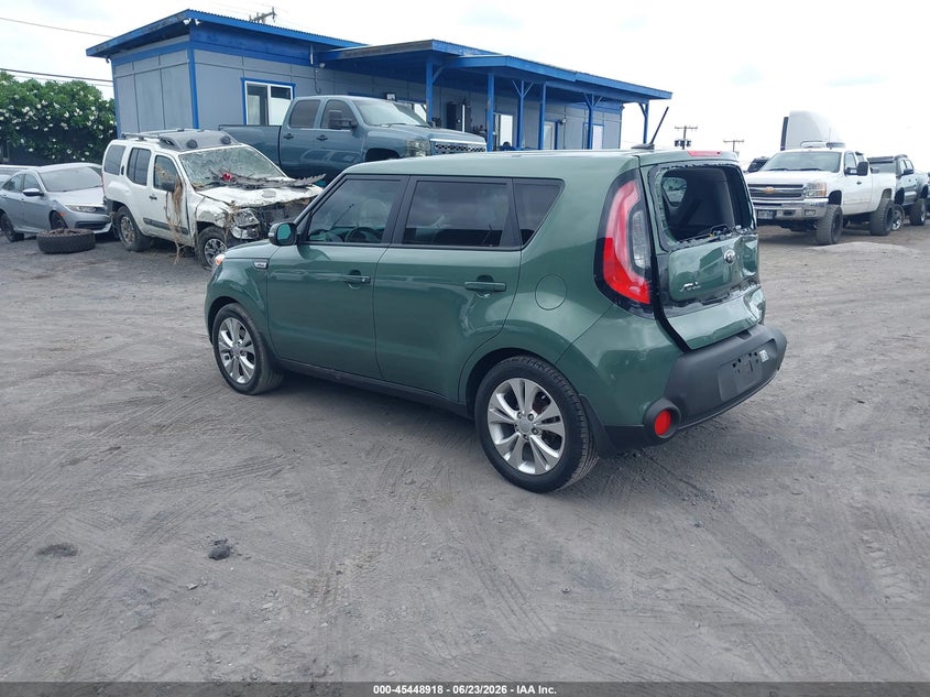2014 Kia Soul VIN KNDJP3A59E7055198 IAAI salvage auction — REAR END, Salvage (Hawaii), sold $975 on 2026-07-21 (photo 3)