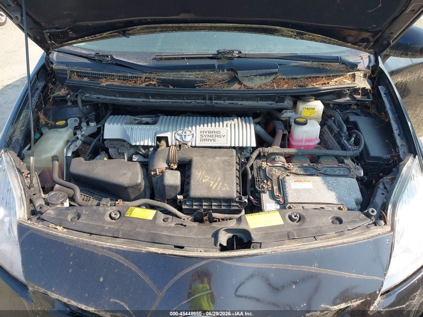 2012 Toyota Prius VIN JTDKN3DU1C5407180 IAAI salvage auction — NORMAL WEAR, Original (New Hampshire), sold $550 on 2026-07-29 (photo 9)