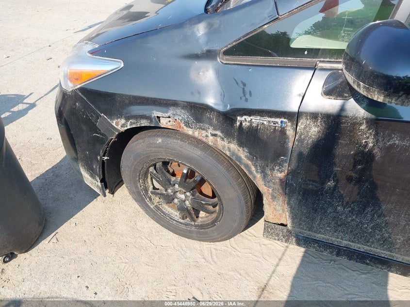 2012 Toyota Prius VIN JTDKN3DU1C5407180 IAAI salvage auction — NORMAL WEAR, Original (New Hampshire), sold $550 on 2026-07-29 (photo 6)