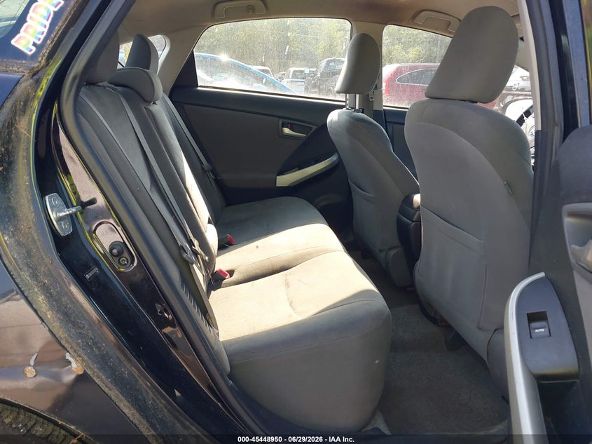 2012 Toyota Prius VIN JTDKN3DU1C5407180 IAAI salvage auction — NORMAL WEAR, Original (New Hampshire), sold $550 on 2026-07-29 (photo 8)