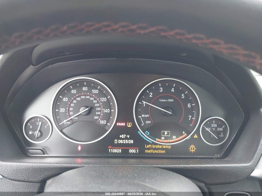 2019 BMW 4er VIN WBA4J1C55KBM14942 IAAI salvage auction — REAR END, Salvage Title, sold $3,650 on 2026-07-17 (photo 7)