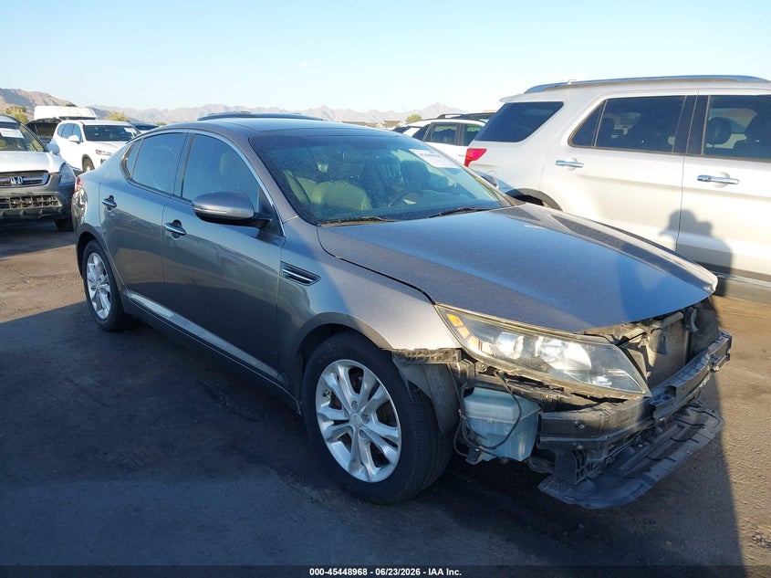 2013 Kia Optima VIN 5XXGN4A7XDG174441 IAAI salvage auction — FRONT END, Salvage (Arizona), sold $1,000 on 2026-07-16 (photo 1)