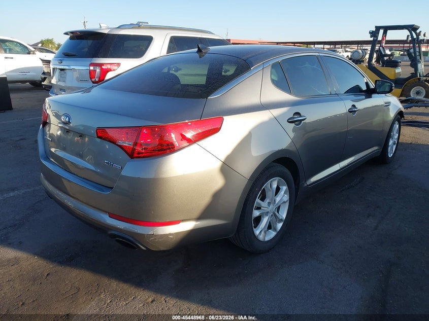2013 Kia Optima VIN 5XXGN4A7XDG174441 IAAI salvage auction — FRONT END, Salvage (Arizona), sold $1,000 on 2026-07-16 (photo 4)