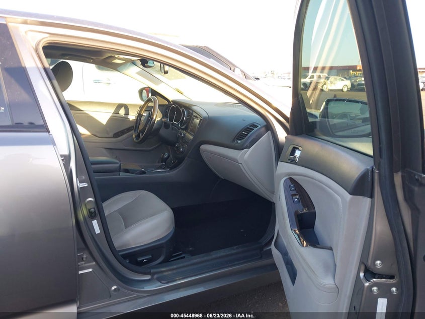 2013 Kia Optima VIN 5XXGN4A7XDG174441 IAAI salvage auction — FRONT END, Salvage (Arizona), sold $1,000 on 2026-07-16 (photo 5)