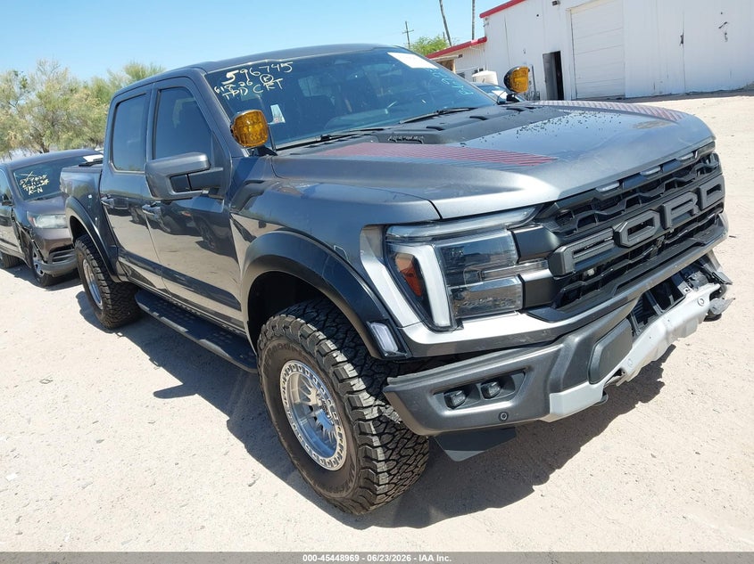 2024 Ford F-150 VIN 1FTFW1RG2RFB69252 IAAI salvage auction — REAR END, Salvage Title, sold $35,950 on 2026-07-20 (photo 1)