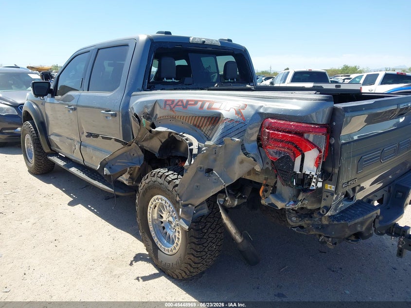 2024 Ford F-150 VIN 1FTFW1RG2RFB69252 IAAI salvage auction — REAR END, Salvage Title, sold $35,950 on 2026-07-20 (photo 3)
