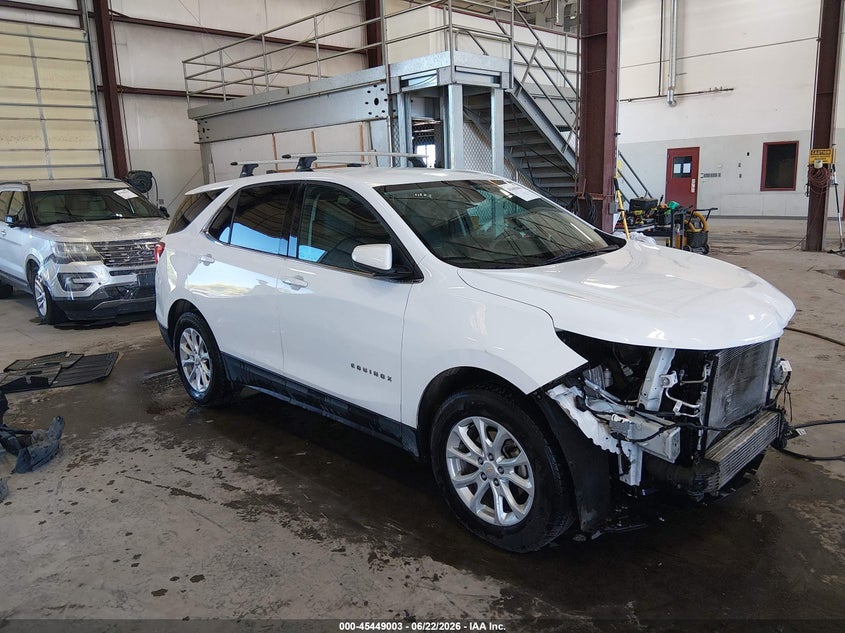 2018 Chevrolet Equinox VIN 2GNAXJEV4J6258919 IAAI salvage auction — FRONT END, Salvage (Idaho), sold $1,800 on 2026-07-10 (photo 1)