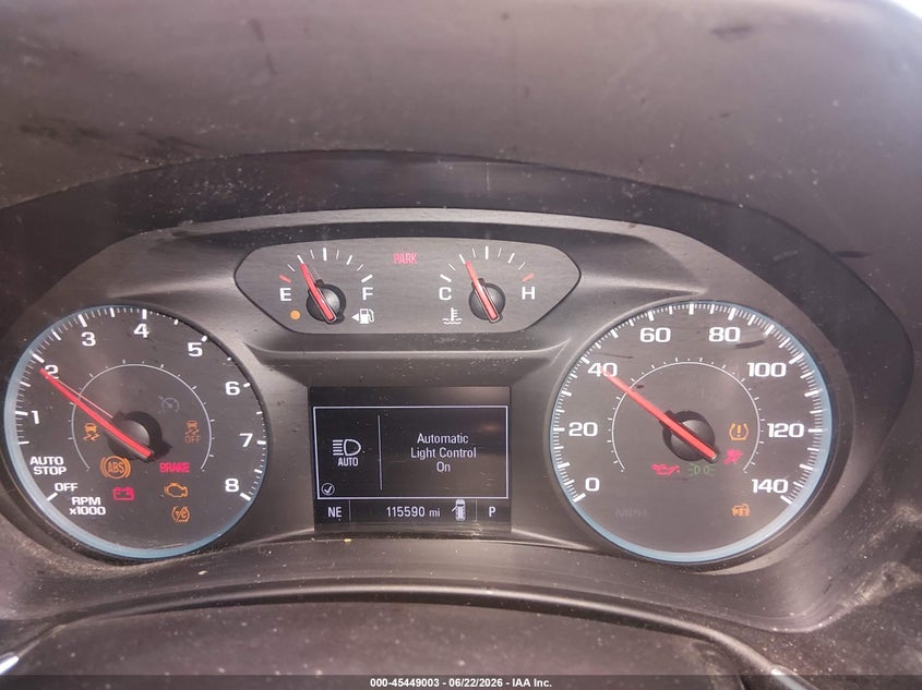 2018 Chevrolet Equinox VIN 2GNAXJEV4J6258919 IAAI salvage auction — FRONT END, Salvage (Idaho), sold $1,800 on 2026-07-10 (photo 7)