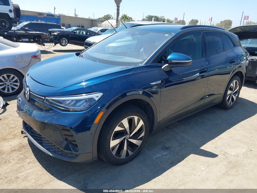 2023 Volkswagen Id.4 VIN 1V2DNPE81PC029718 IAAI salvage auction — RIGHT FRONT, Salvage Title, sold $8,600 on 2026-08-01 (photo 2)