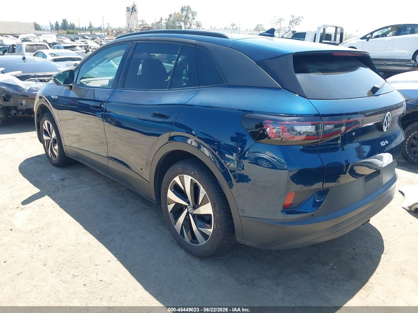 2023 Volkswagen Id.4 VIN 1V2DNPE81PC029718 IAAI salvage auction — RIGHT FRONT, Salvage Title, sold $8,600 on 2026-08-01 (photo 3)