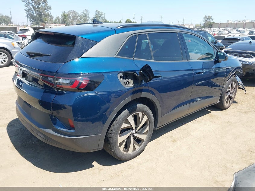 2023 Volkswagen Id.4 VIN 1V2DNPE81PC029718 IAAI salvage auction — RIGHT FRONT, Salvage Title, sold $8,600 on 2026-08-01 (photo 4)