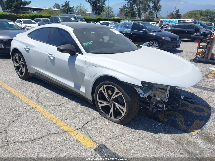 2024 Audi E-tron gt VIN WAUEJBFW2R7002117 IAAI salvage auction — FRONT END, Salvage (California), sold $22,925 on 2026-09-22 (photo 1)