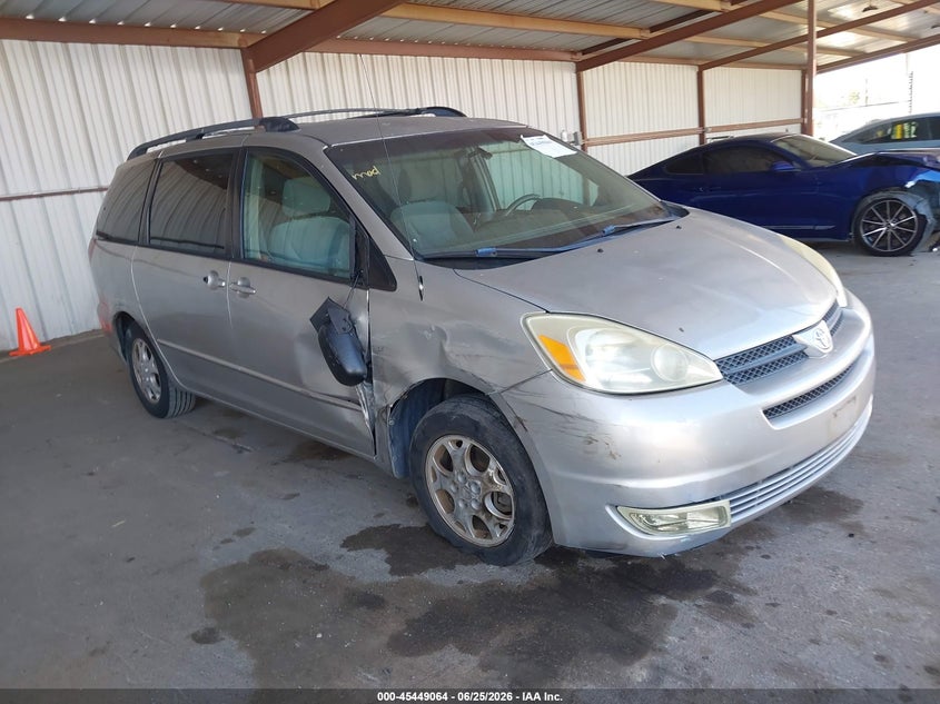 2005 Toyota Sienna VIN 5TDZA23C75S252662 IAAI salvage auction — RIGHT FRONT, Salvage (California), sold $400 on 2026-07-30 (photo 1)
