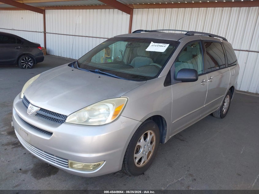 2005 Toyota Sienna VIN 5TDZA23C75S252662 IAAI salvage auction — RIGHT FRONT, Salvage (California), sold $400 on 2026-07-30 (photo 2)
