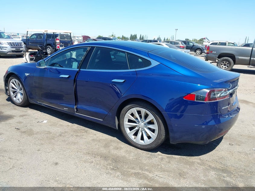 2016 Tesla Model s VIN 5YJSA1E25GF154219 IAAI salvage auction — FRONT END, Salvage Title, sold $3,850 on 2026-07-23 (photo 3)