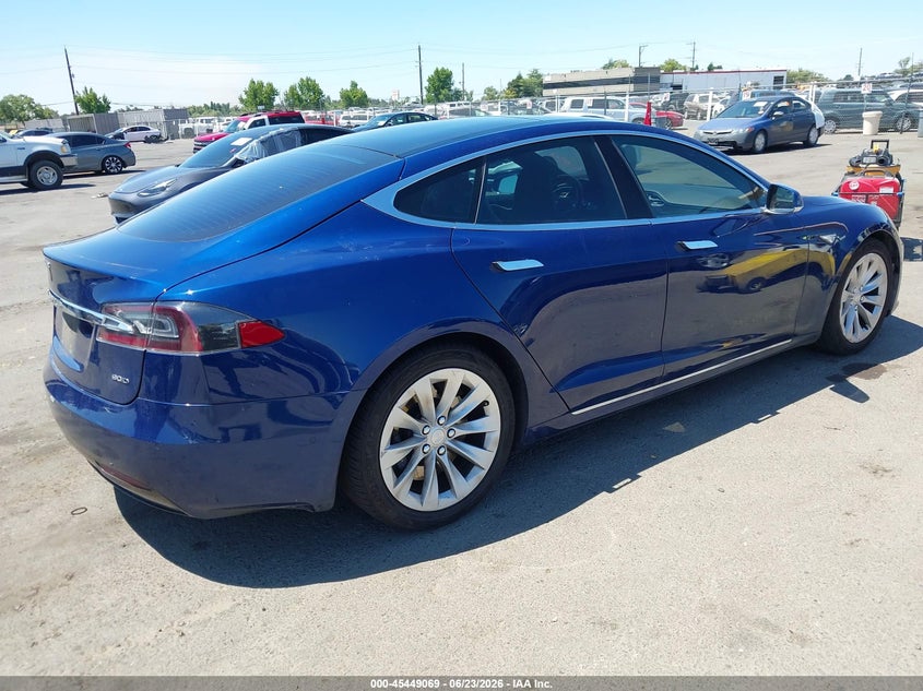 2016 Tesla Model s VIN 5YJSA1E25GF154219 IAAI salvage auction — FRONT END, Salvage Title, sold $3,850 on 2026-07-23 (photo 4)