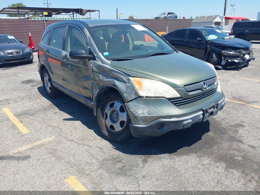 2008 Honda Cr-v VIN JHLRE38318C024734 IAAI salvage auction — RIGHT SIDE, Salvage (California), sold $1,250 on 2026-07-13 (photo 1)