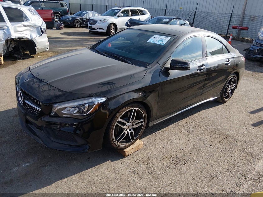 2019 Mercedes-benz Cla-klasse VIN WDDSJ4EB1KN738103 IAAI salvage auction — FRONT END, Salvage Title, sold $7,775 on 2026-08-24 (photo 2)