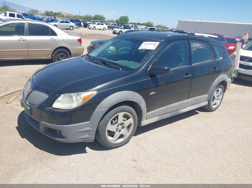 2005 Pontiac Vibe VIN 5Y2SL63855Z459712 IAAI salvage auction — NORMAL WEAR, Clear-Dealer Only (Arizona), sold $425 on 2026-07-09 (photo 2)