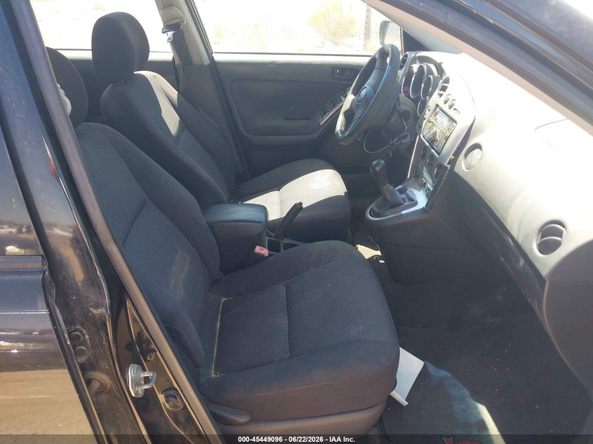 2005 Pontiac Vibe VIN 5Y2SL63855Z459712 IAAI salvage auction — NORMAL WEAR, Clear-Dealer Only (Arizona), sold $425 on 2026-07-09 (photo 5)