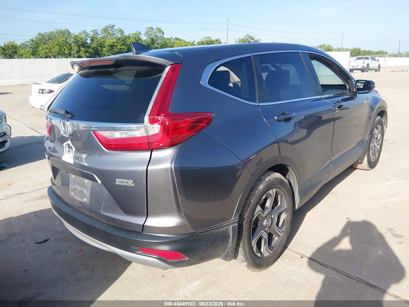 2017 Honda Cr-v VIN 7FARW1H59HE043233 IAAI salvage auction — FRONT END, Salvage (Texas), sold $4,800 on 2026-07-31 (photo 4)