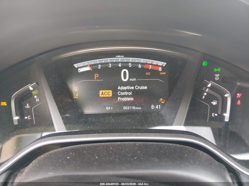 2017 Honda Cr-v VIN 7FARW1H59HE043233 IAAI salvage auction — FRONT END, Salvage (Texas), sold $4,800 on 2026-07-31 (photo 7)