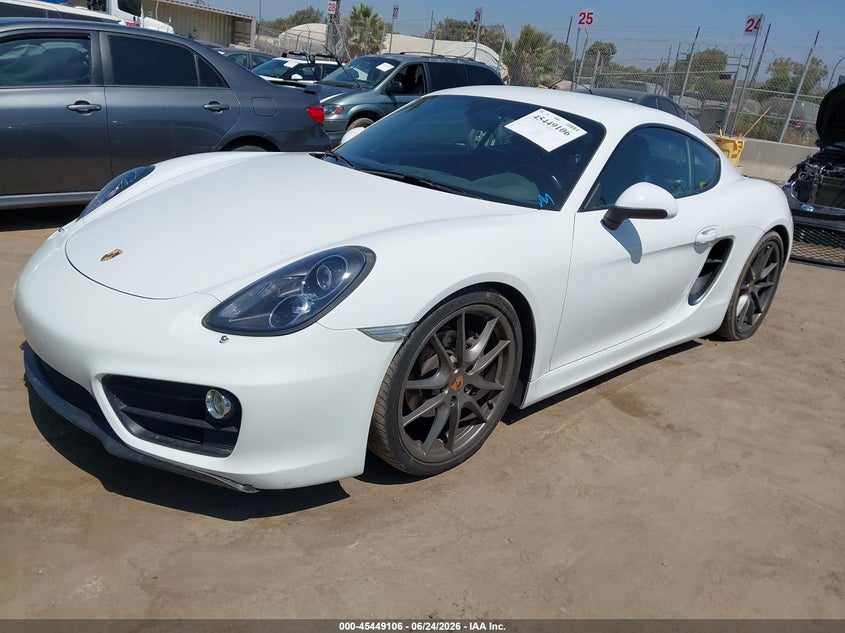 2015 Porsche Cayman VIN WP0AA2A87FK161055 IAAI salvage auction — UNDERCARRIAGE, Salvage Title, sold $20,600 on 2026-09-02 (photo 2)