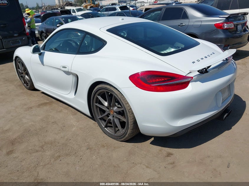 2015 Porsche Cayman VIN WP0AA2A87FK161055 IAAI salvage auction — UNDERCARRIAGE, Salvage Title, sold $20,600 on 2026-09-02 (photo 3)