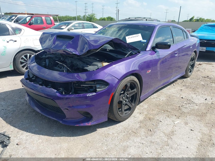 2023 Dodge Charger VIN 2C3CDXGJ3PH639220 IAAI salvage auction — FRONT END, Salvage Title, sold $12,000 on 2026-09-14 (photo 2)