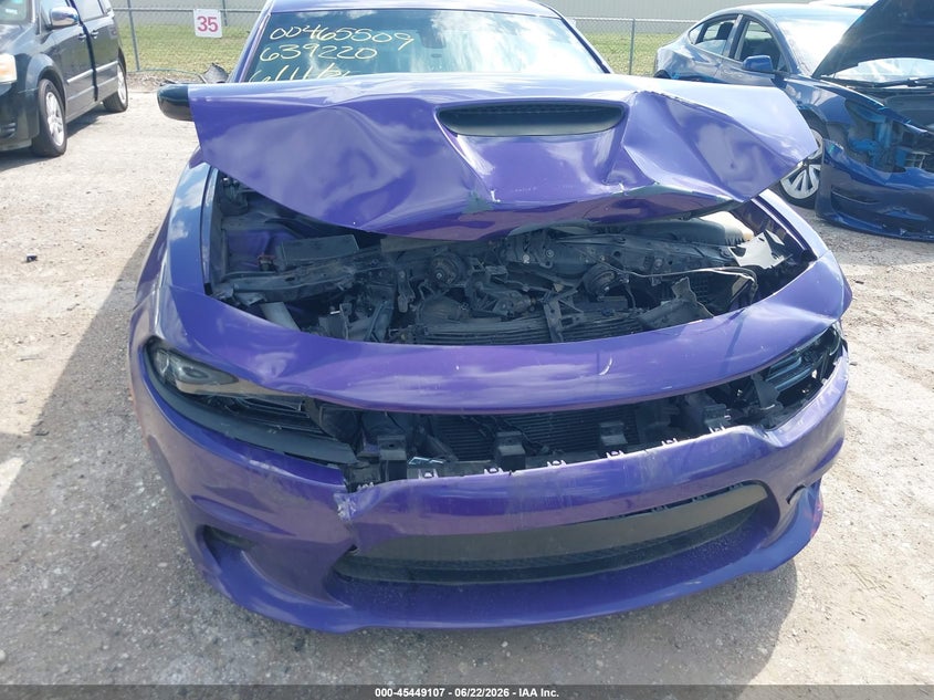 2023 Dodge Charger VIN 2C3CDXGJ3PH639220 IAAI salvage auction — FRONT END, Salvage Title, sold $12,000 on 2026-09-14 (photo 6)